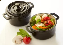Cocotte avec couvercle fonte d'acier Sans revêtement Avec couvercle Ø 14 cm 6,5 cm 0,5 L - Aucune Online
