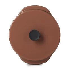 Cocotte avec couvercle rond rouge porcelaine culinaire Ø 12 cm Caractère - REVOL New