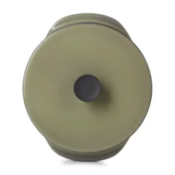 Cocotte avec couvercle rond vert porcelaine culinaire Ø 12 cm Caractère - REVOL Sale