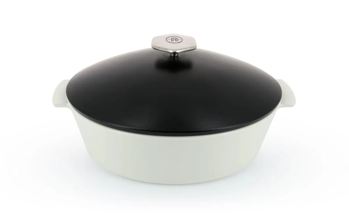 Cocotte avec induction ovale noir porcelaine culinaire 32,5 cm ution 2 - REVOL Hot