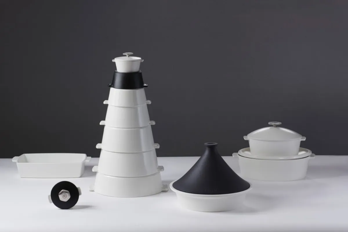 REVOL Cocotte avec induction rond blanc porcelaine culinaire Ø 26 cm ution 2 Clearance