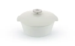 REVOL Cocotte avec induction rond blanc porcelaine culinaire Ø 26 cm ution 2 Clearance