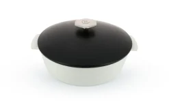 Cocotte avec induction rond noir porcelaine culinaire Ø 28 cm ution 2 - REVOL New