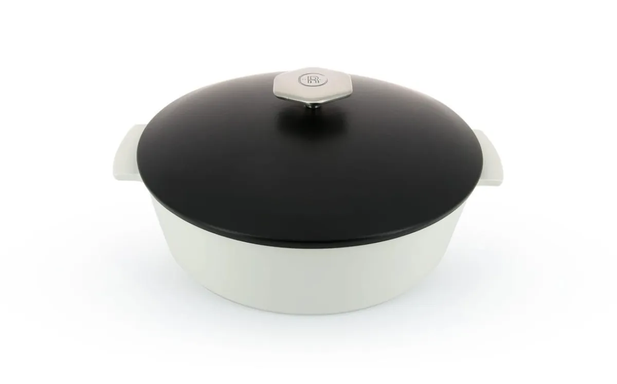 Cocotte avec induction rond noir porcelaine culinaire Ø 28 cm ution 2 - REVOL New