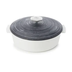 REVOL Cocotte basse rond noir porcelaine culinaire Ø 28 cm ution 2 Outlet