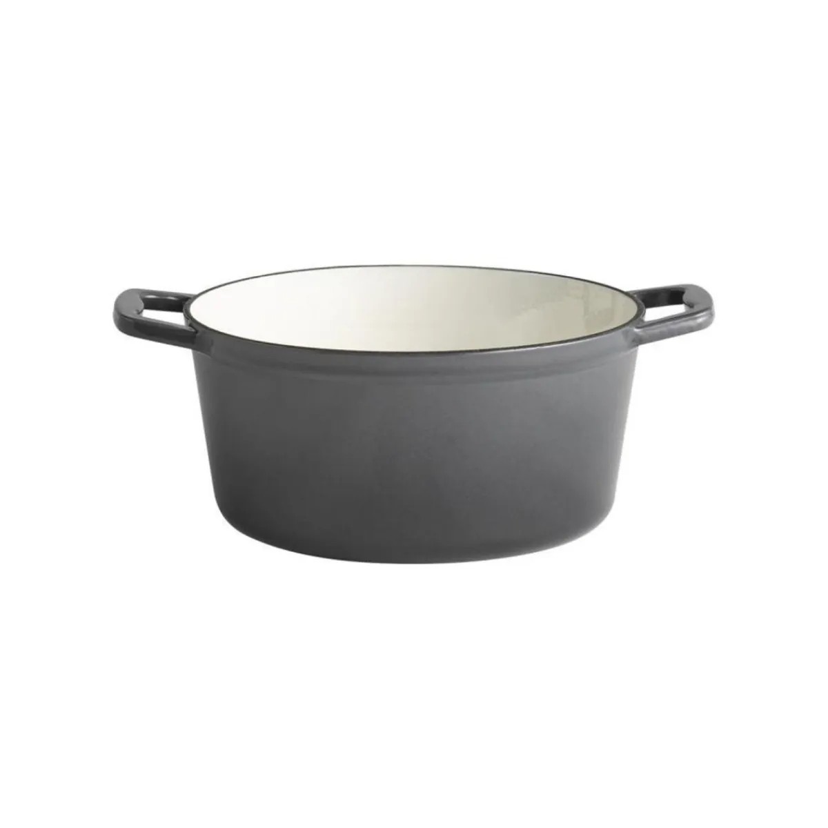 APS Cocotte fonte d'acier inox Sans revêtement Avec couvercle 25x25x11,5 cm 4 L 5 Stars Sale