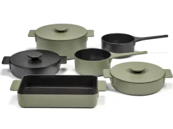 SERAX Cocotte fonte d'acier Sans revêtement Avec couvercle Ø 23 cm 12 cm 300 cl Surface Clearance