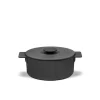 Cocotte fonte d'acier Sans revêtement Avec couvercle Ø 20 cm 11 cm 200 cl Surface - SERAX Best