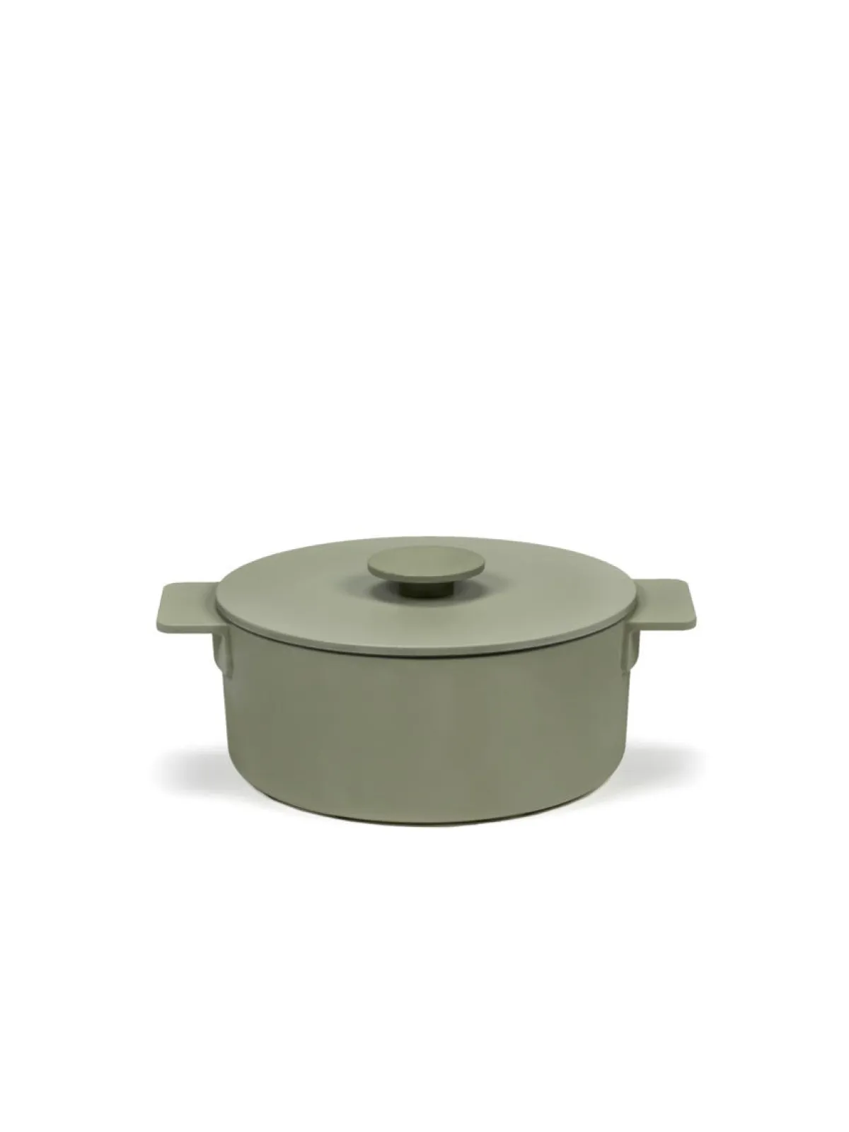 SERAX Cocotte fonte d'acier Sans revêtement Avec couvercle Ø 20 cm 12 cm 200 cl Surface Best