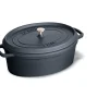 Cocotte fonte d'acier Sans revêtement Avec couvercle 23x19,7x14,1 cm 2,35 L - STAUB Discount
