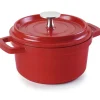 LACOR Cocotte fonte d'aluminium Revêtement anti-adhésif Avec couvercle Ø 14 cm 7,5 cm 0,9 L Best