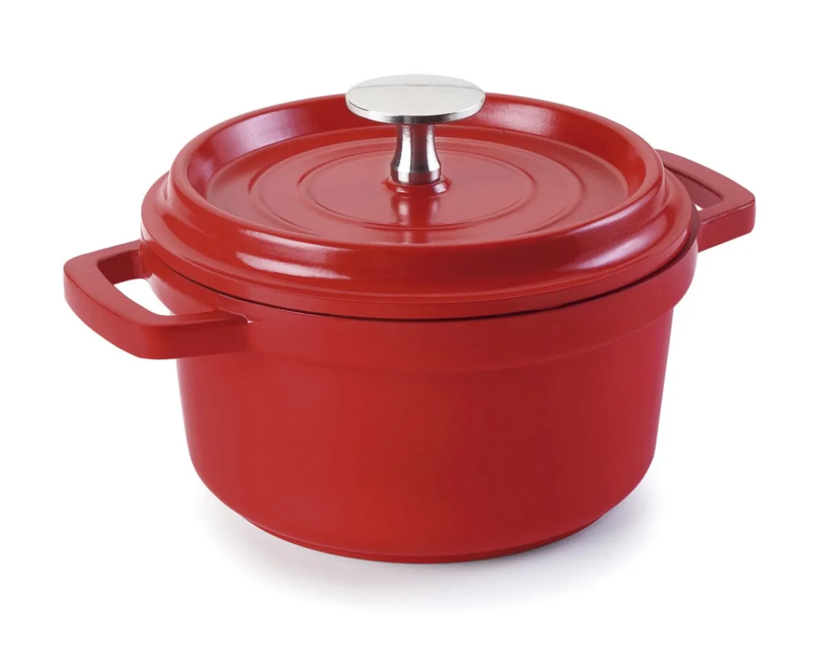 LACOR Cocotte fonte d'aluminium Revêtement anti-adhésif Avec couvercle Ø 14 cm 7,5 cm 0,9 L Best