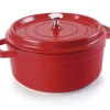 Cocotte fonte d'aluminium Revêtement anti-adhésif Avec couvercle Ø 20 cm 8 cm 2,4 L - LACOR Sale