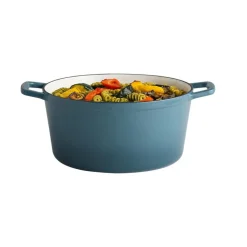APS Cocotte fonte émaillée inox Sans revêtement Avec couvercle 28x28x13 cm 6 L 5 Stars Online