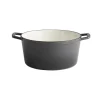 Cocotte fonte émaillée inox Sans revêtement Avec couvercle 28x28x13 cm 6 L 5 Stars - APS Hot