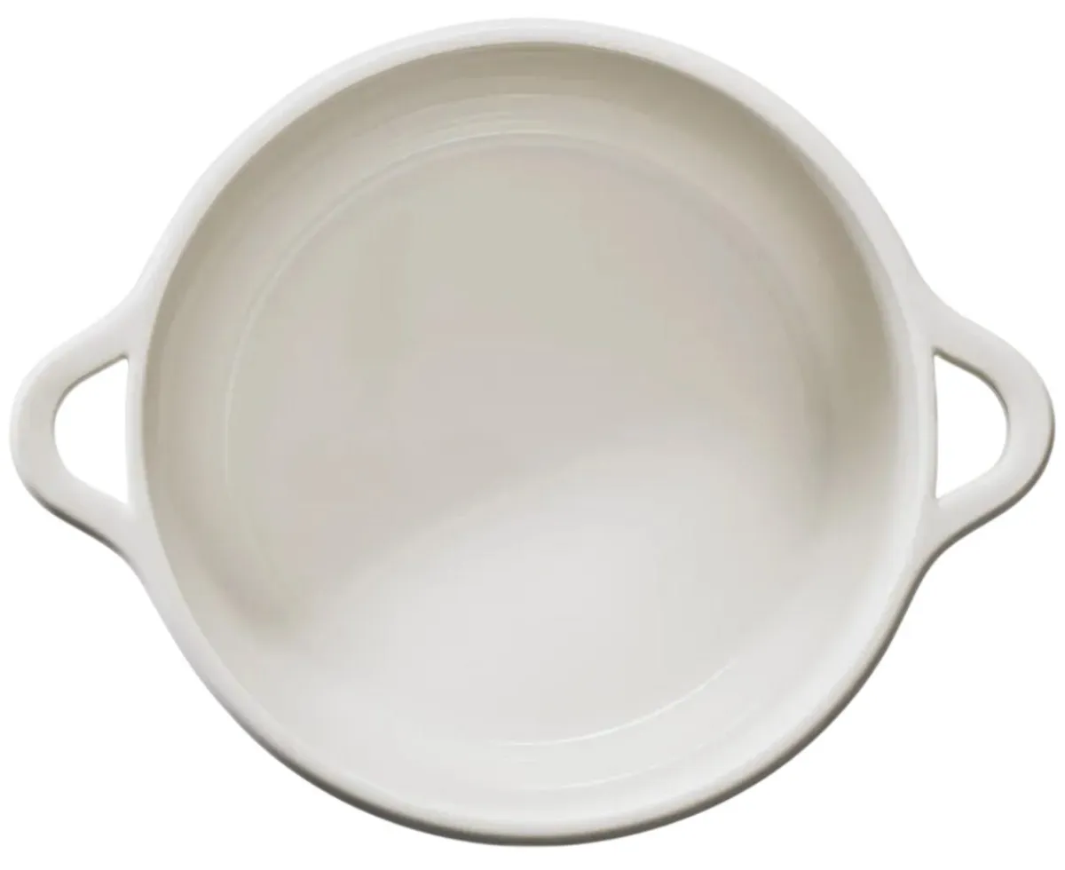 REVOL Cocotte induction avec couvercle porcelaine blanc Ø 22 cm 14,2 cm 250 cl Bombance Online