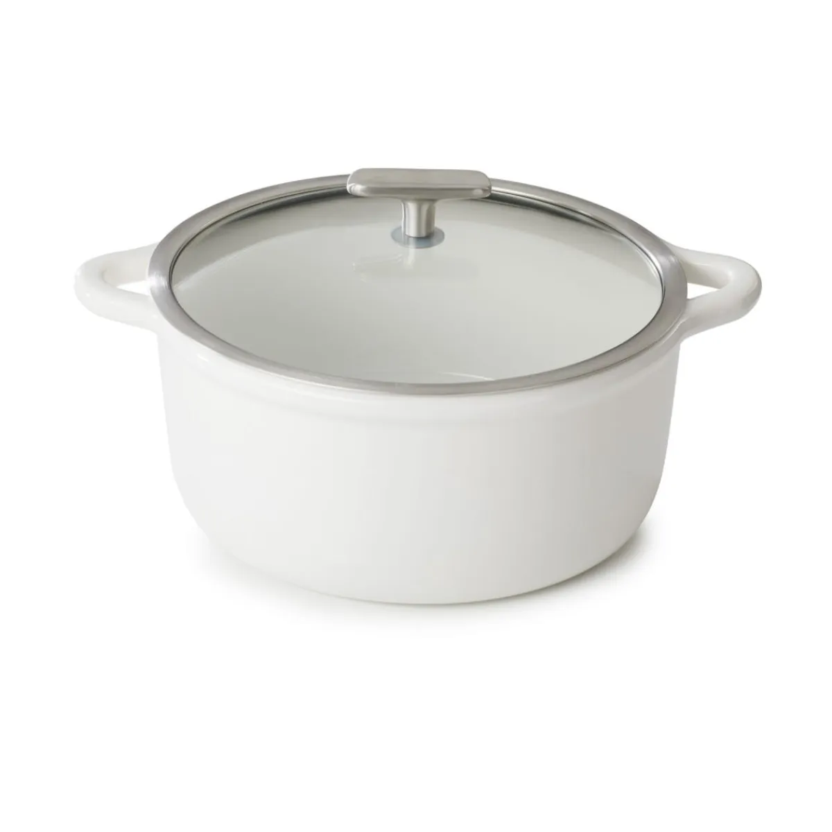 Cocotte induction avec couvercle porcelaine Blanc albâtre Ø 26 cm 17 cm 4 L Bombance - REVOL Hot