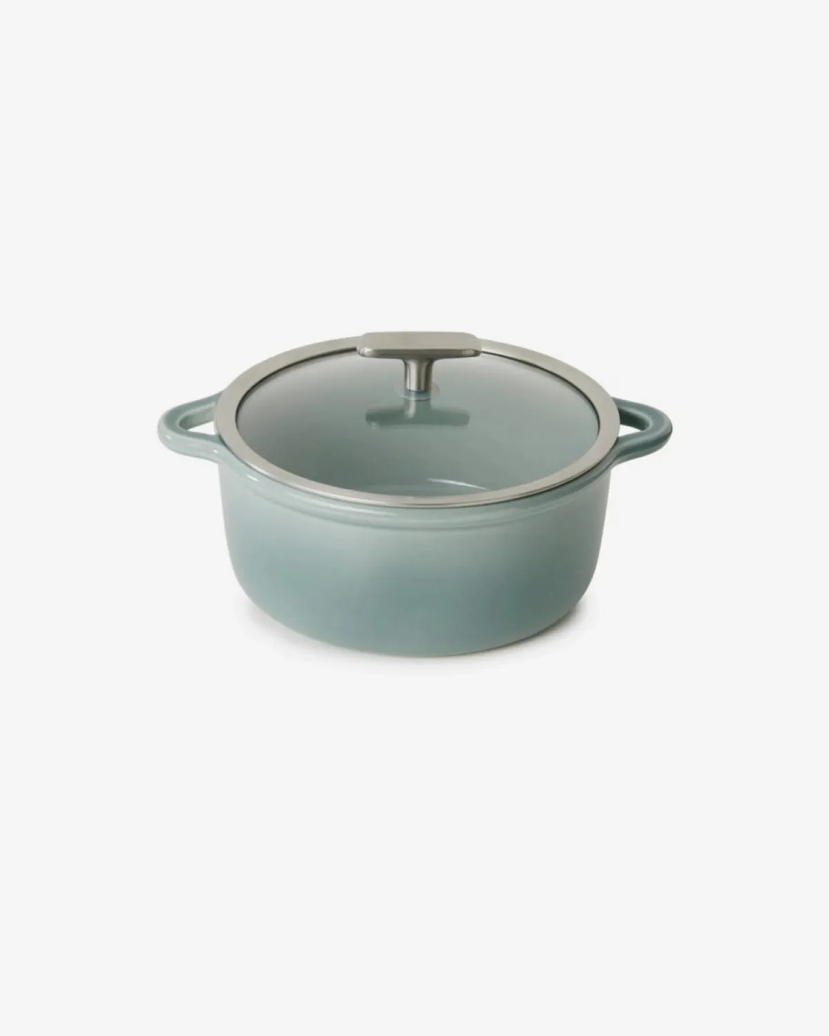 Cocotte induction avec couvercle porcelaine Gris nuage Ø 22 cm 14,2 cm 2,5 L Bombance - REVOL Clearance