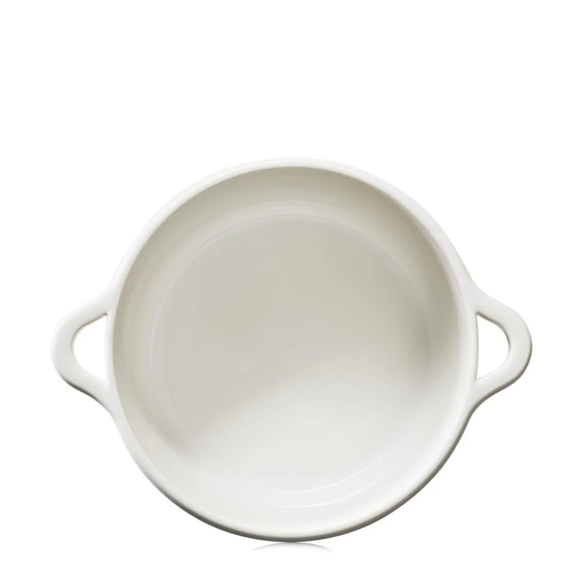 Cocotte induction sans couvercle porcelaine Blanc albâtre Ø 26 cm 4 L Bombance - REVOL Online