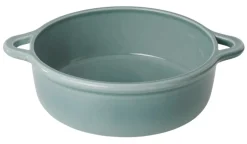 REVOL Cocotte induction sans couvercle porcelaine Gris nuage Ø 29 cm 400 cl Bombance