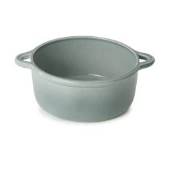 REVOL Cocotte induction sans couvercle porcelaine Gris nuage Ø 22 cm 250 cl Bombance Sale