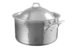 Cocotte inox Sans revêtement Avec couvercle Ø 24 cm 14 cm 5,9 L M'elite - MAUVIEL Online