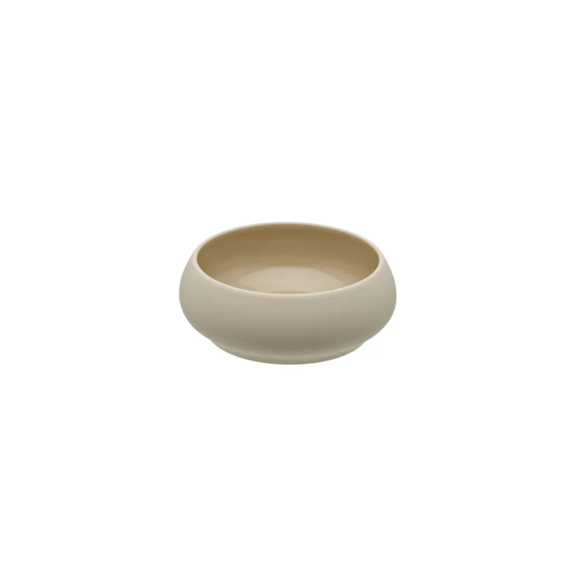 DEGRENNE Cocotte rond beige grès émaillé Ø 14 cm Bahia Hot