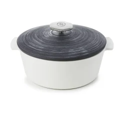 Cocotte rond blanc porcelaine culinaire Ø 26 cm ution 2 - REVOL Clearance