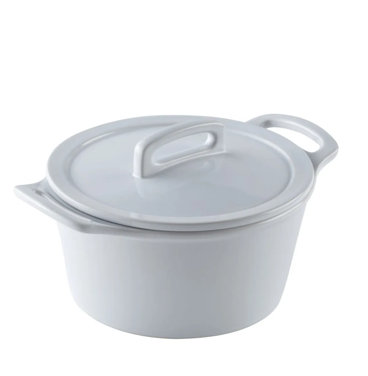 PRO.MUNDI Cocotte rond blanc porcelaine Ø 17 cm Bistronome Clearance