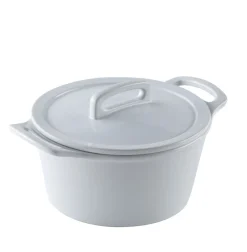 PRO.MUNDI Cocotte rond blanc porcelaine Ø 14 cm Bistronome