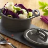 Cocotte rond gris grès émaillé Ø 14 cm Bistronome - PRO.MUNDI Best