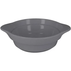 Cocotte rond gris porcelaine vitrifiée Ø 16 cm Chefs Fusion - RAK Online