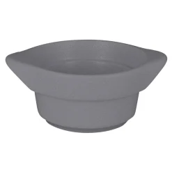 RAK Cocotte rond gris porcelaine vitrifiée Ø 10 cm Chefs Fusion Discount