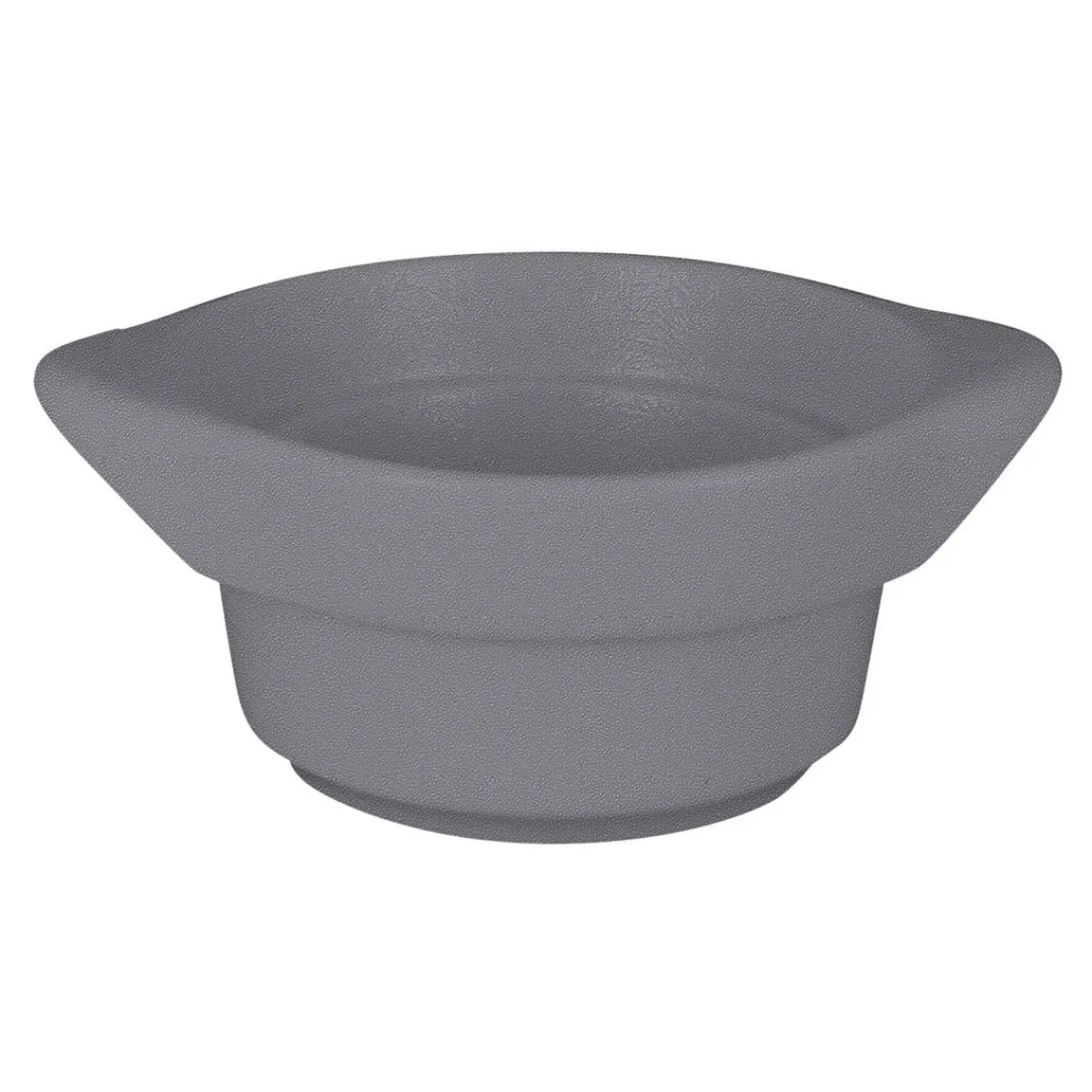 RAK Cocotte rond gris porcelaine vitrifiée Ø 10 cm Chefs Fusion Discount
