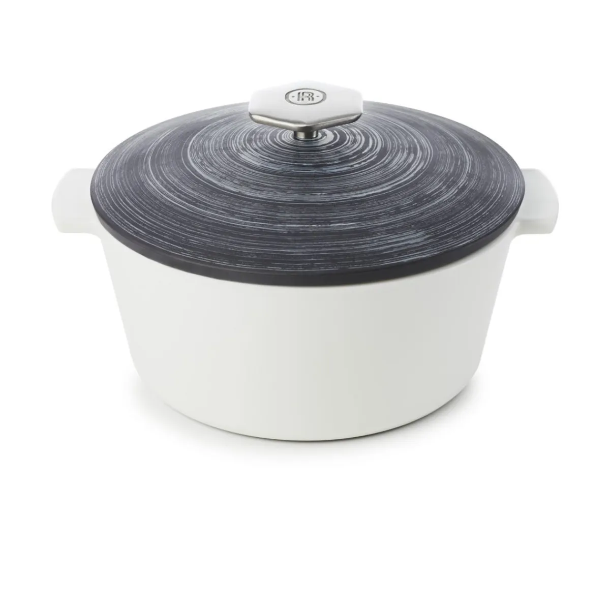 REVOL Cocotte rond noir porcelaine culinaire Ø 22 cm ution 2 Clearance