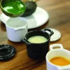 Cocotte rond noir porcelaine culinaire Ø 10 cm Belle Cuisine - REVOL Sale