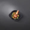 Cocotte rond noir porcelaine vitrifiée Ø 10 cm Chefs Fusion - RAK Outlet