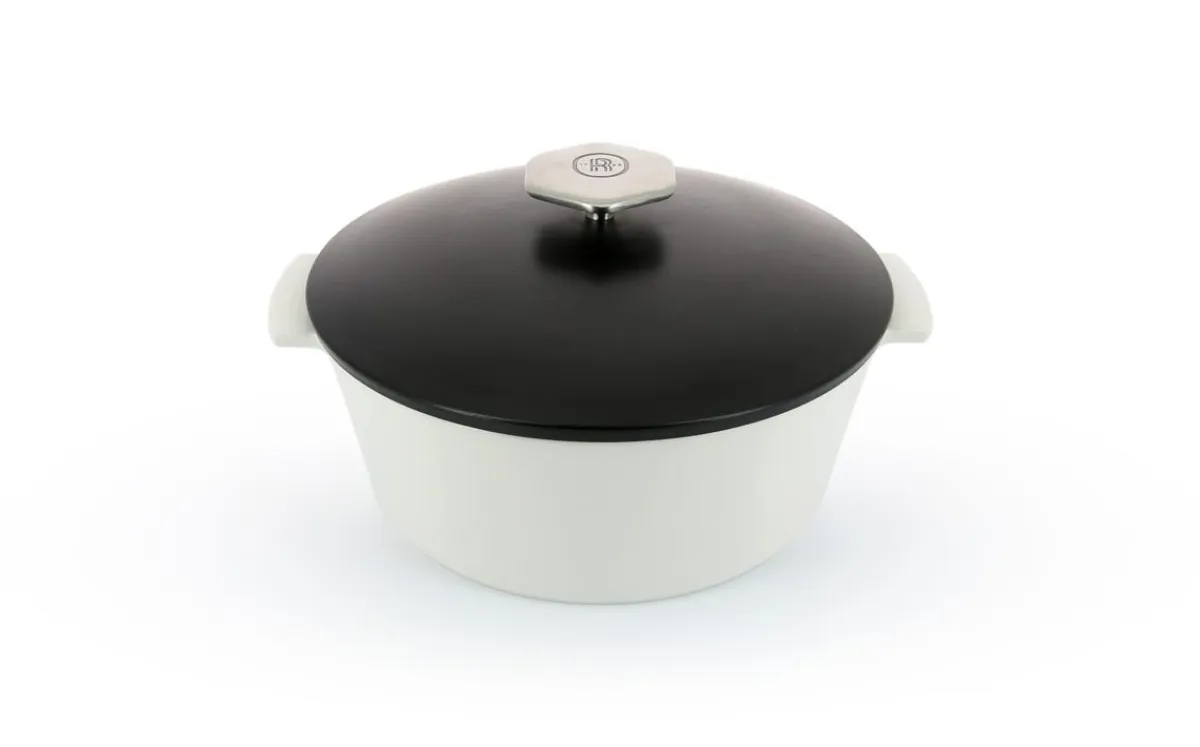 Cocotte rond noir porcelaine culinaire Ø 26 cm ution 2 - REVOL Outlet