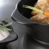 Cocotte rond rouge porcelaine vitrifiée Ø 28,2 cm Chefs Fusion - RAK