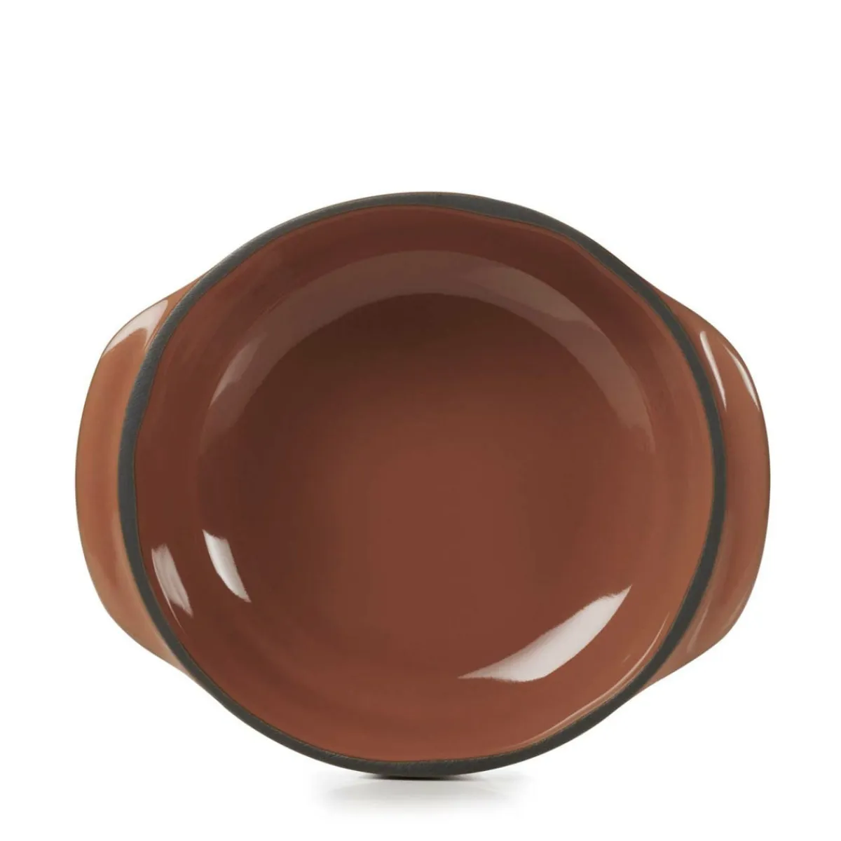 REVOL Cocotte sans couvercle rond rouge porcelaine culinaire Ø 12 cm Caractère Online