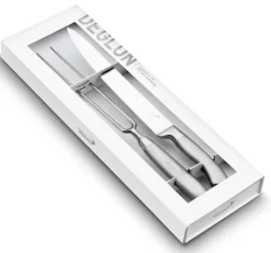 Coffret de 2 couteaux 22 cm inox inox unie Oryx - DEGLON Best