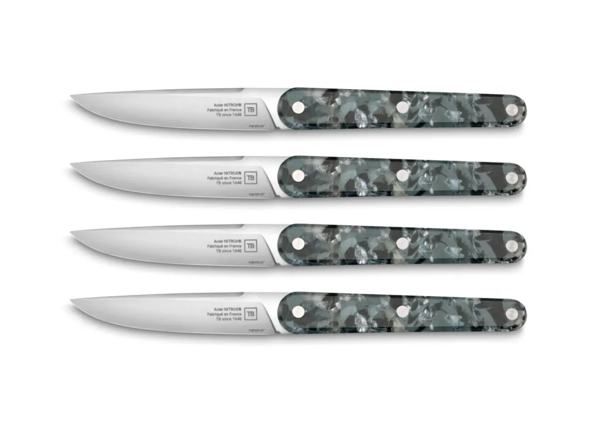 Coffret de 4 couteaux de table 22 cm Joseph - TARRERIAS BONJEAN Sale