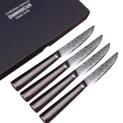 KASUMI Coffret de 4 couteaux steak Damas Clearance