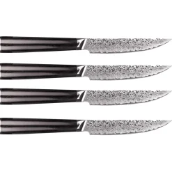 KASUMI Coffret de 4 couteaux steak Damas Clearance