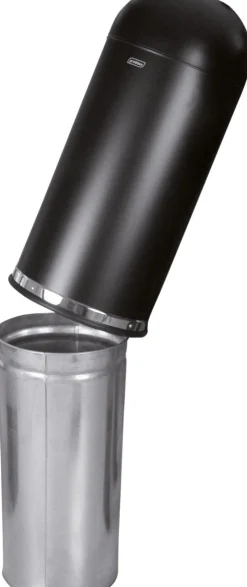 PROBBAX Collecteur acier 52 L noir Clearance