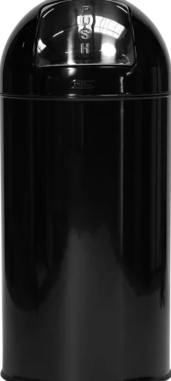 PROBBAX Collecteur acier 40 L noir Hot