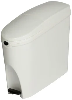 PROBBAX Collecteur à pédale hygiène féminine plastique 20 L blanc Online