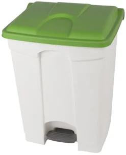 PROBBAX Collecteur à pédale plastique 90 L jaune Clearance