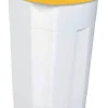ROSSIGNOL Collecteur à pédale plastique 90 L blanc Boogy New