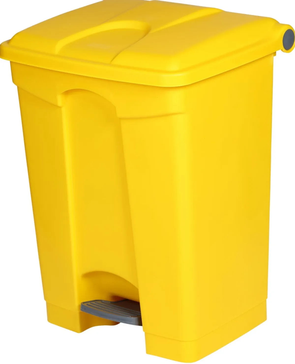 PROBBAX Collecteur à pédale plastique 70 L jaune Discount